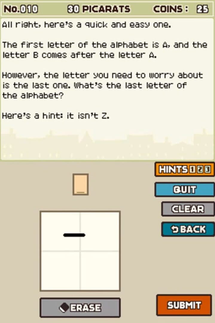 Professor Layton and the Curious Village screenshot 3
