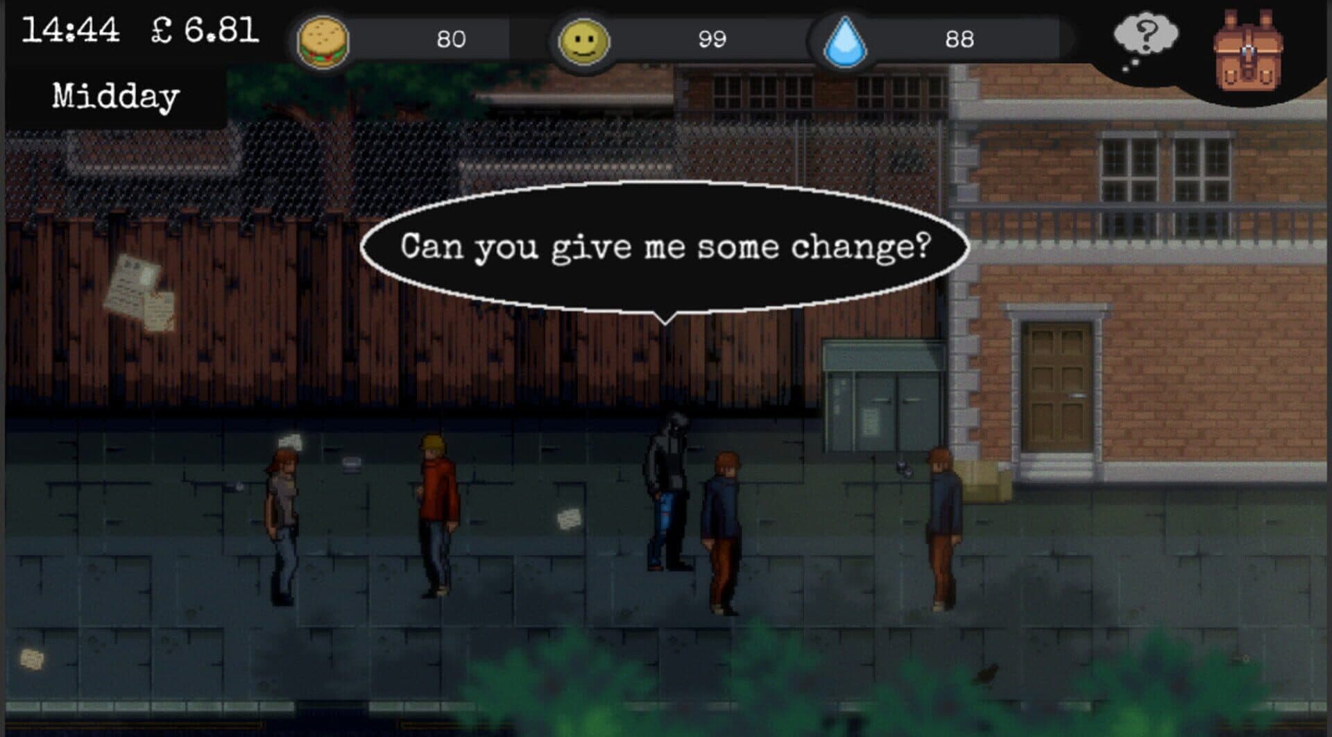 Change: A Homeless Survival Experience screenshot 6