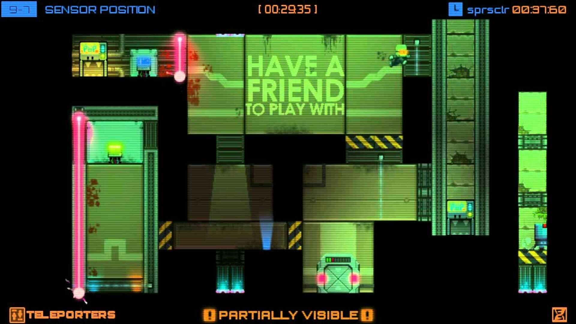 Stealth Bastard Deluxe: The Teleporter Chambers screenshot 3