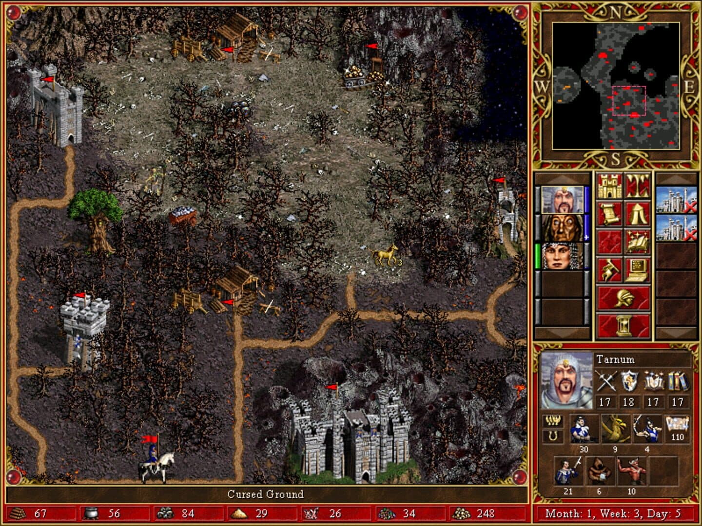 Heroes Chronicles: Conquest of the Underworld screenshot 1