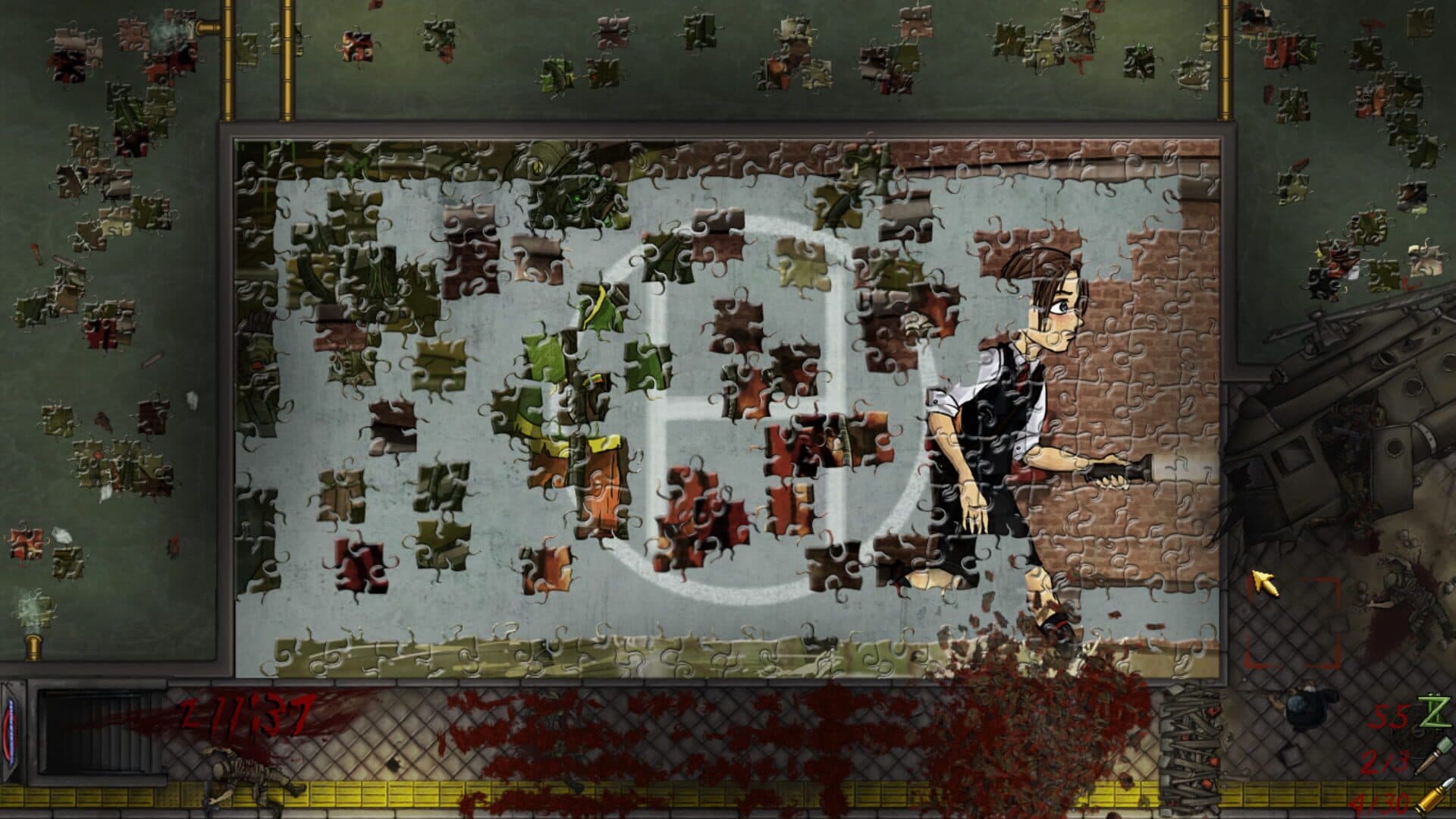 Pixel Puzzles: UndeadZ screenshot 4