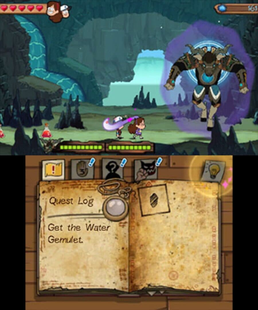Gravity Falls: Legend of the Gnome Gemulets screenshot 3