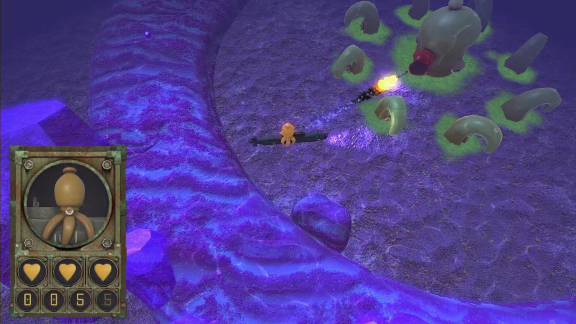 Octocopter: Super Sub Squid Escape screenshot 2