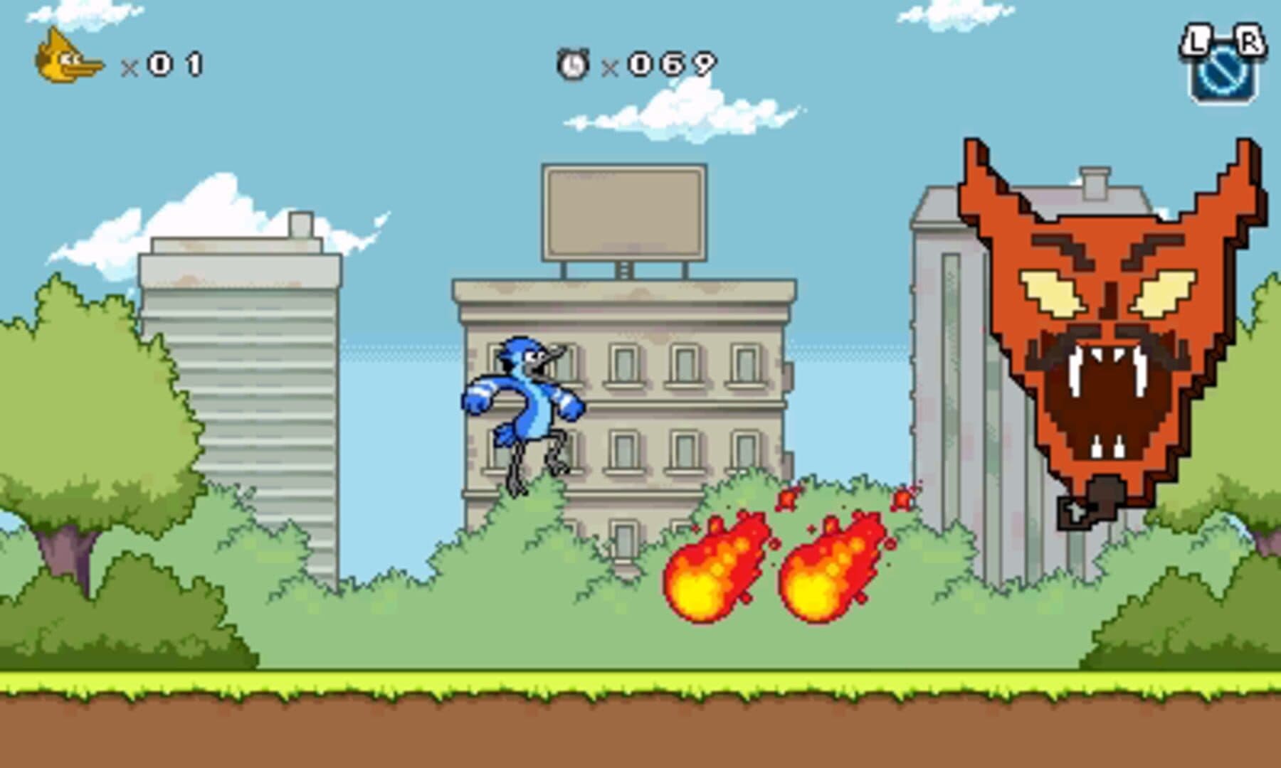 Regular Show: Mordecai and Rigby in 8-Bit Land screenshot 4