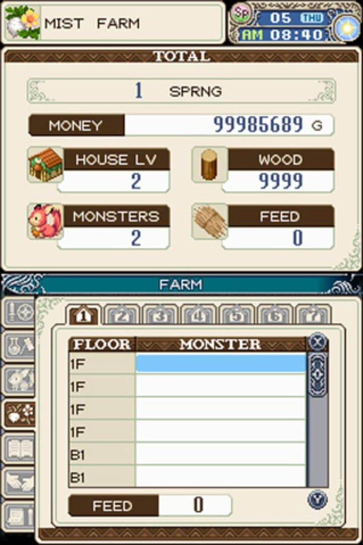 Rune Factory: A Fantasy Harvest Moon screenshot 2