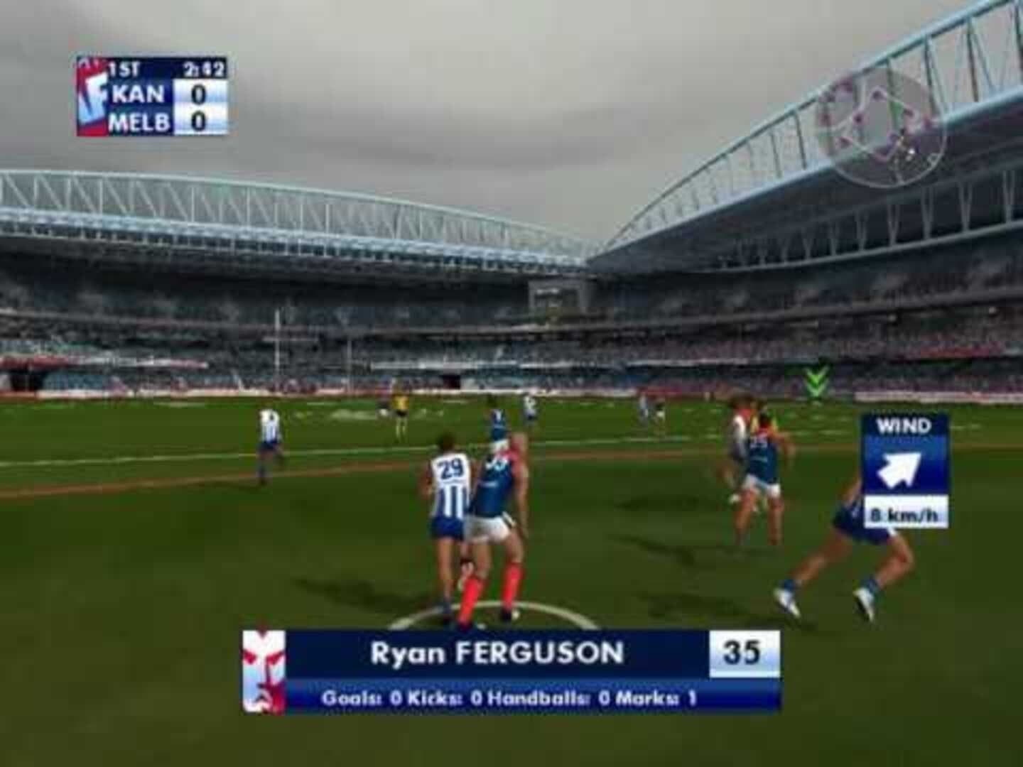 AFL Premiership 2005 screenshot 1