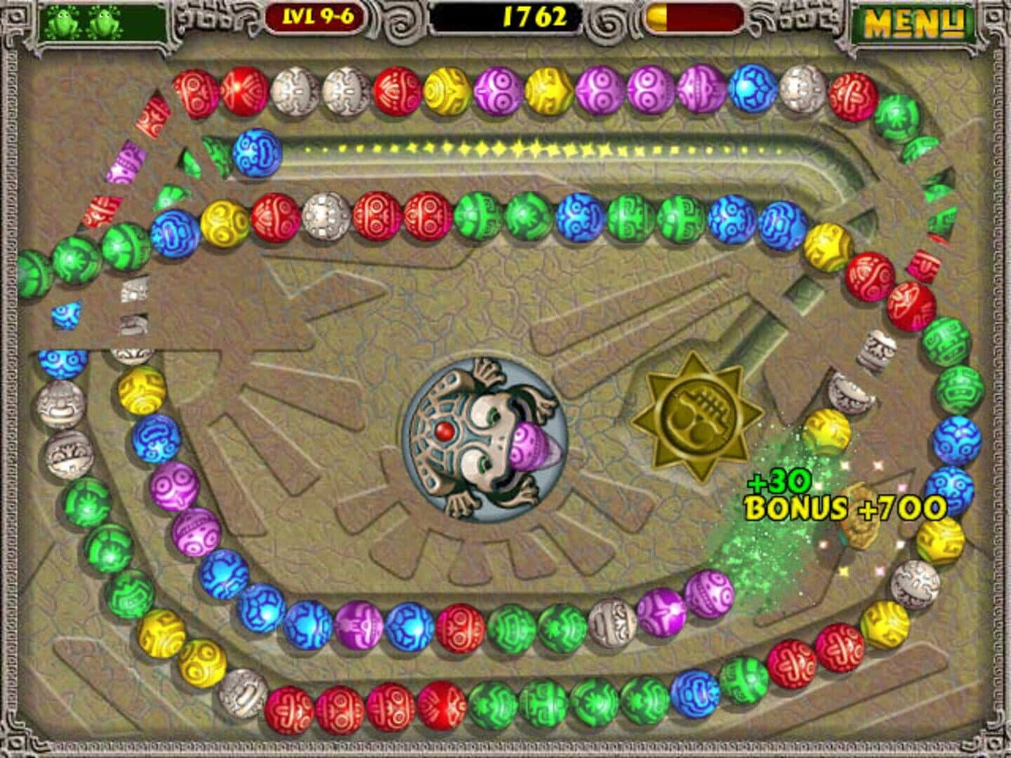 Zuma Deluxe screenshot 4