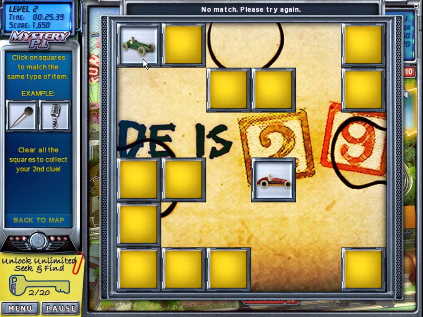 Mystery P.I.: The Lottery Ticket screenshot 1