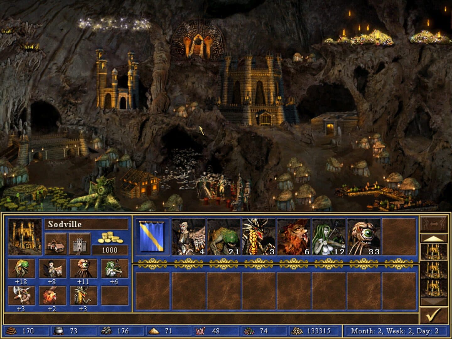 Heroes Chronicles: Masters of the Elements screenshot 5