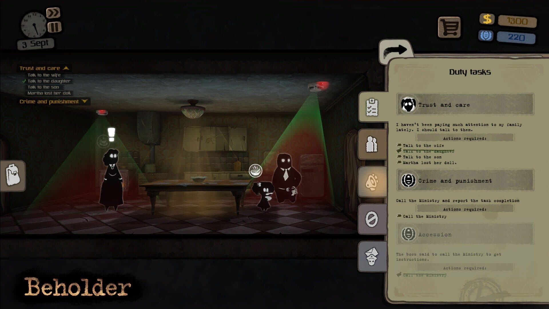 Beholder screenshot 1
