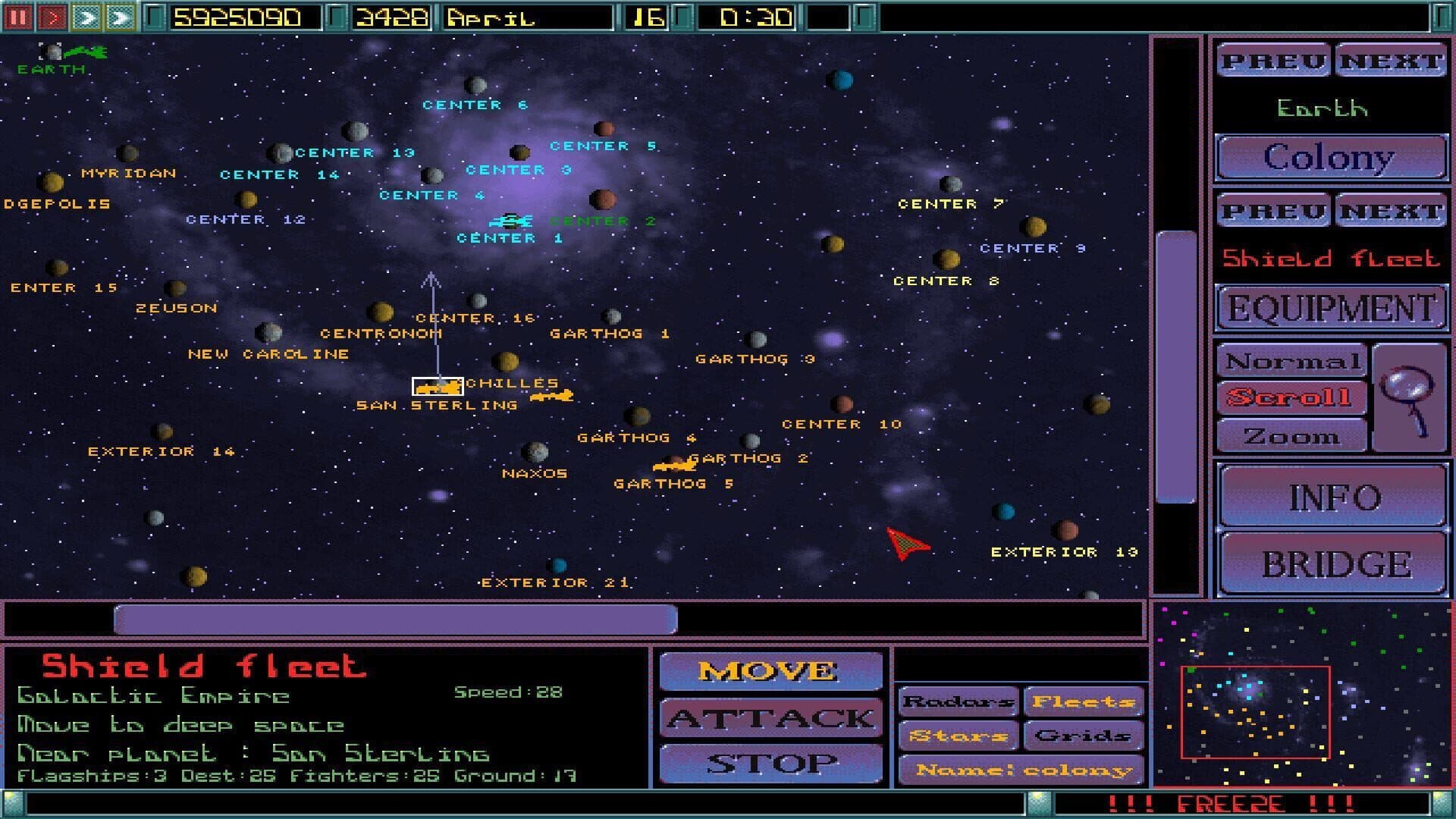 Imperium Galactica screenshot 5