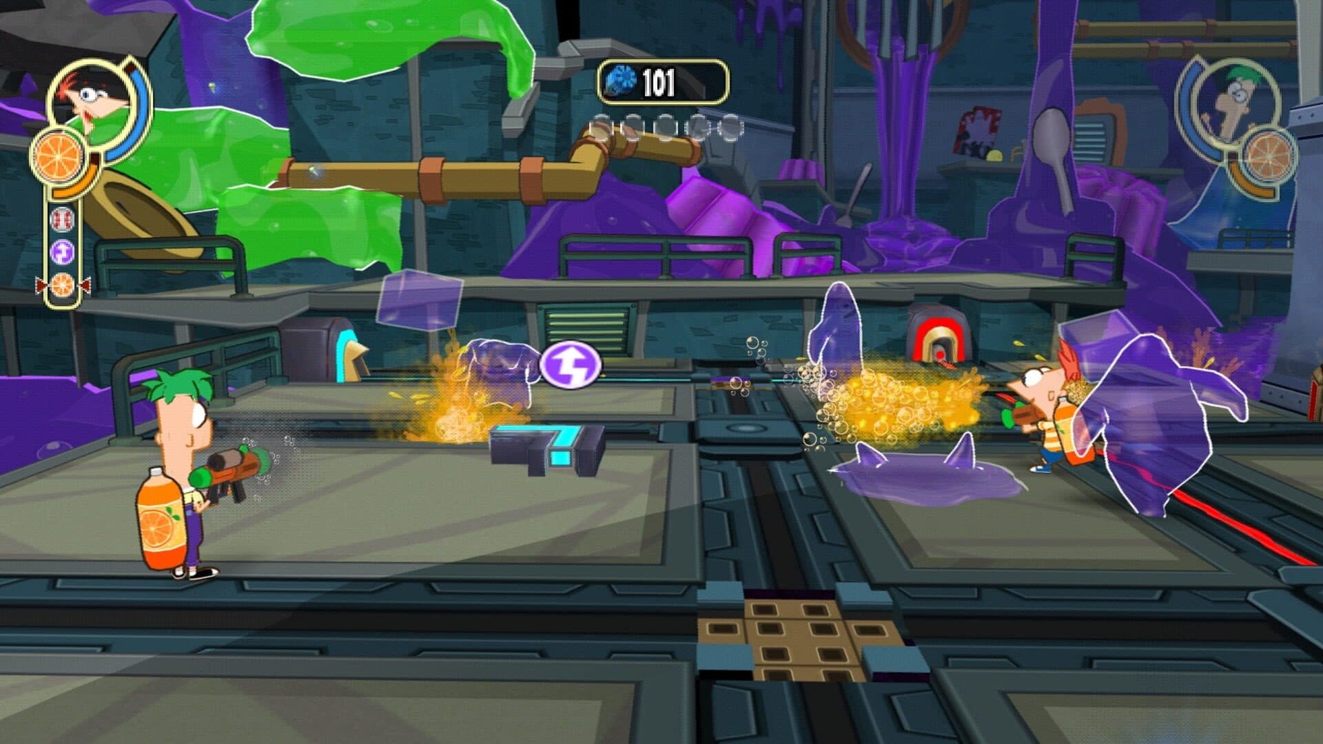 Phineas and Ferb: Across the Second Dimension screenshot 2