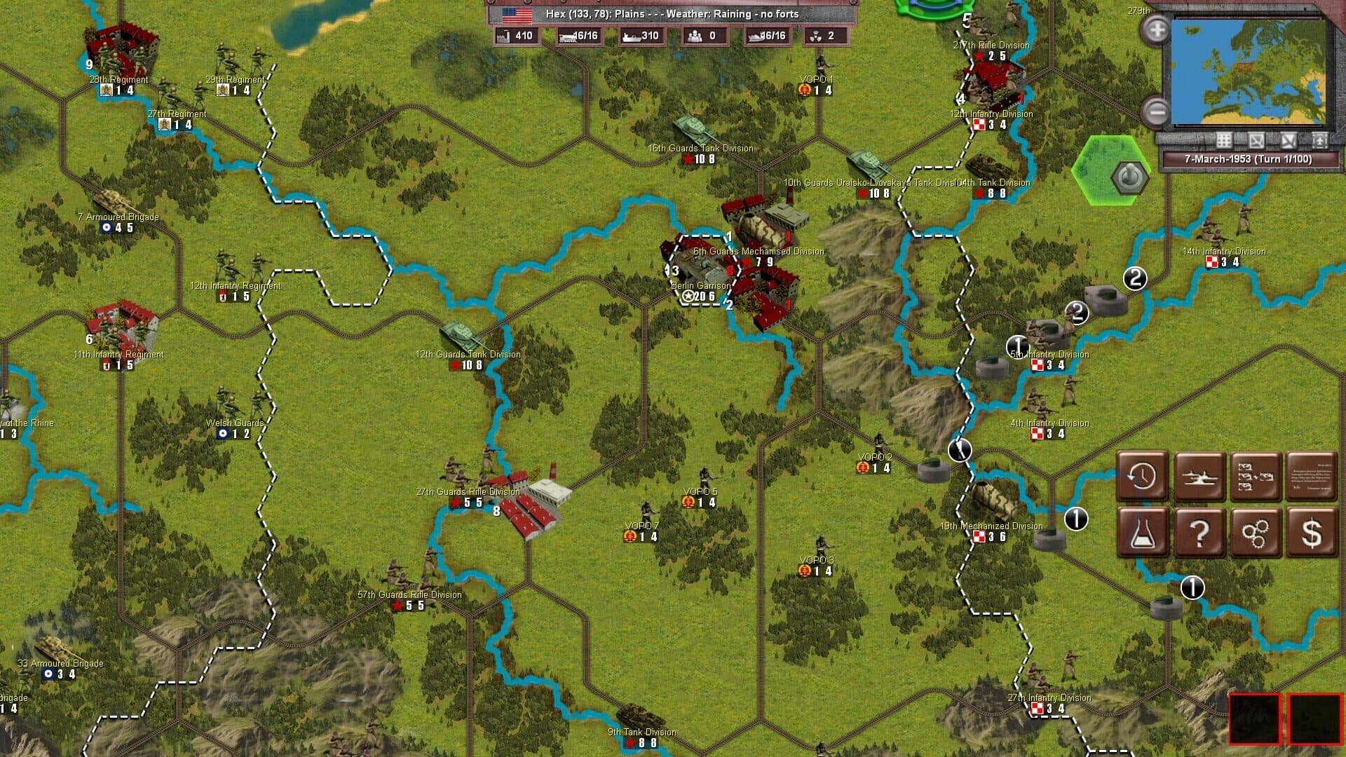 1953: NATO vs Warsaw Pact screenshot 5