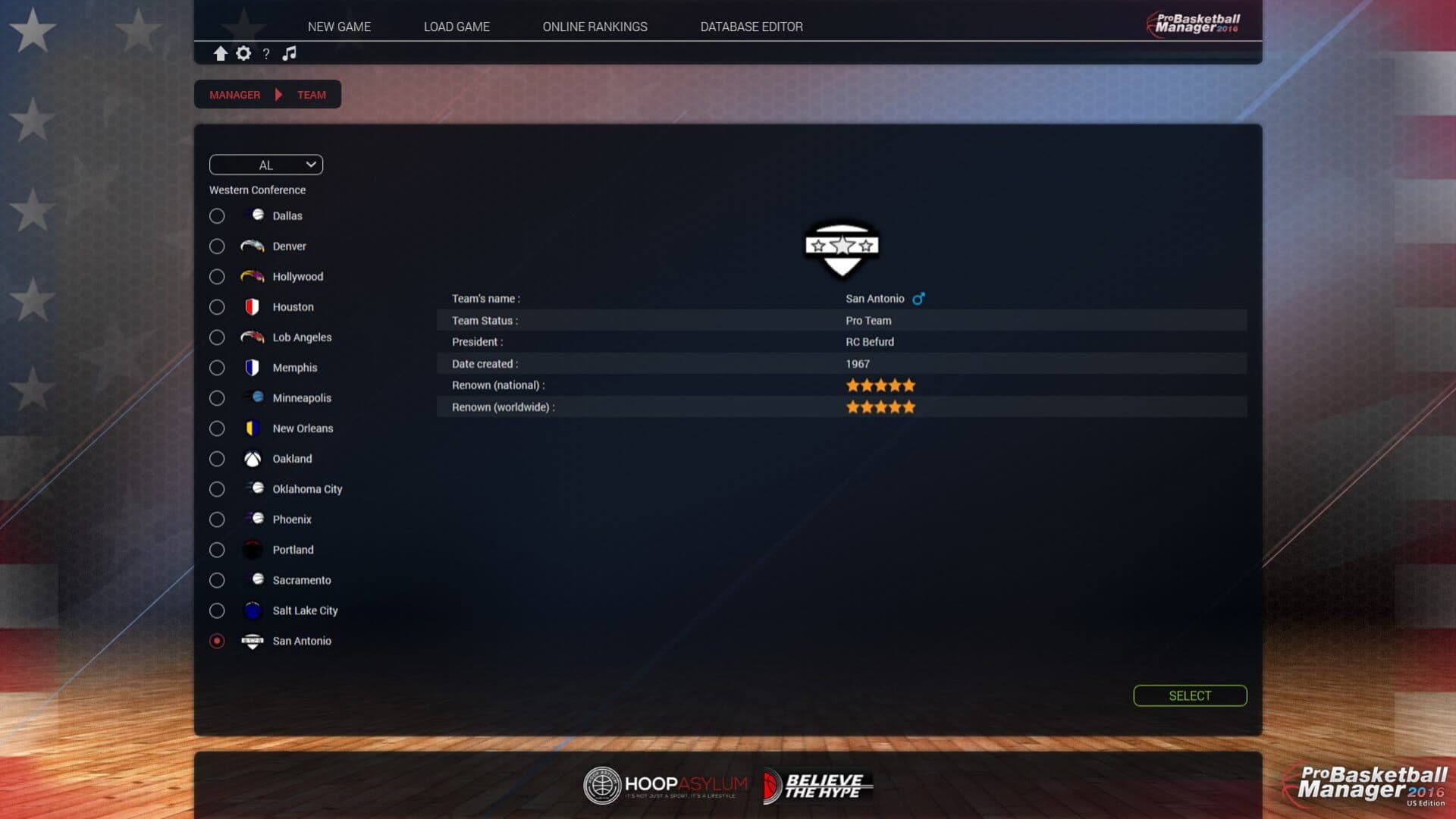 Pro Basketball Manager 2016: US Edition screenshot 4