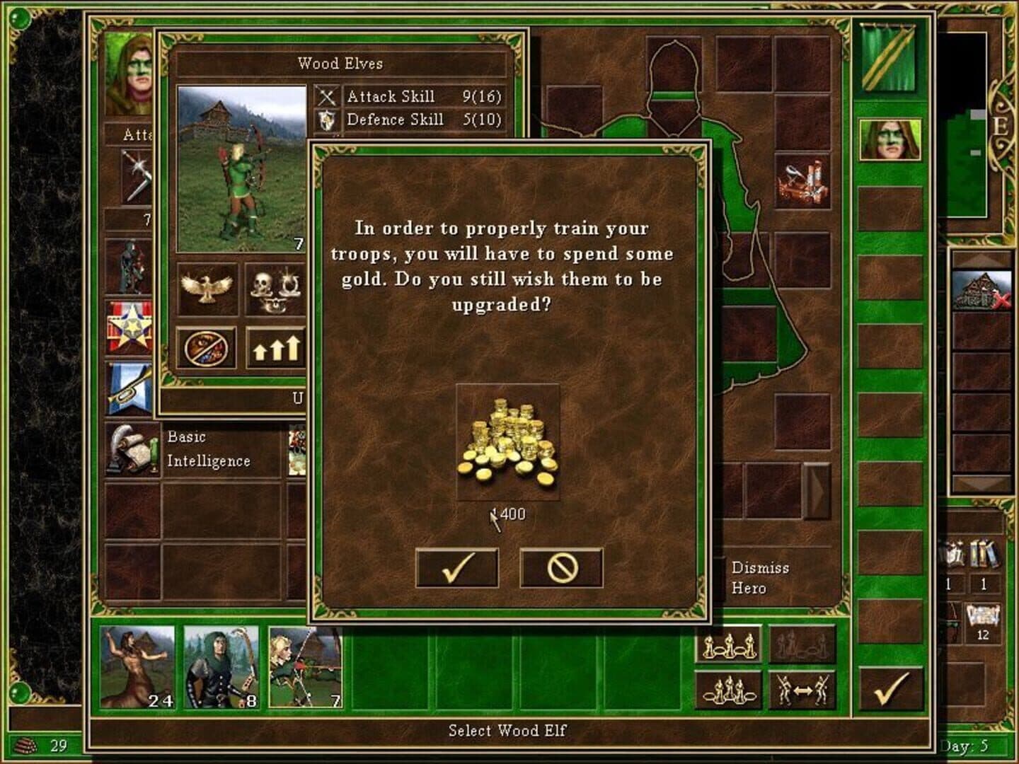 Heroes Chronicles: Clash of the Dragons screenshot 1