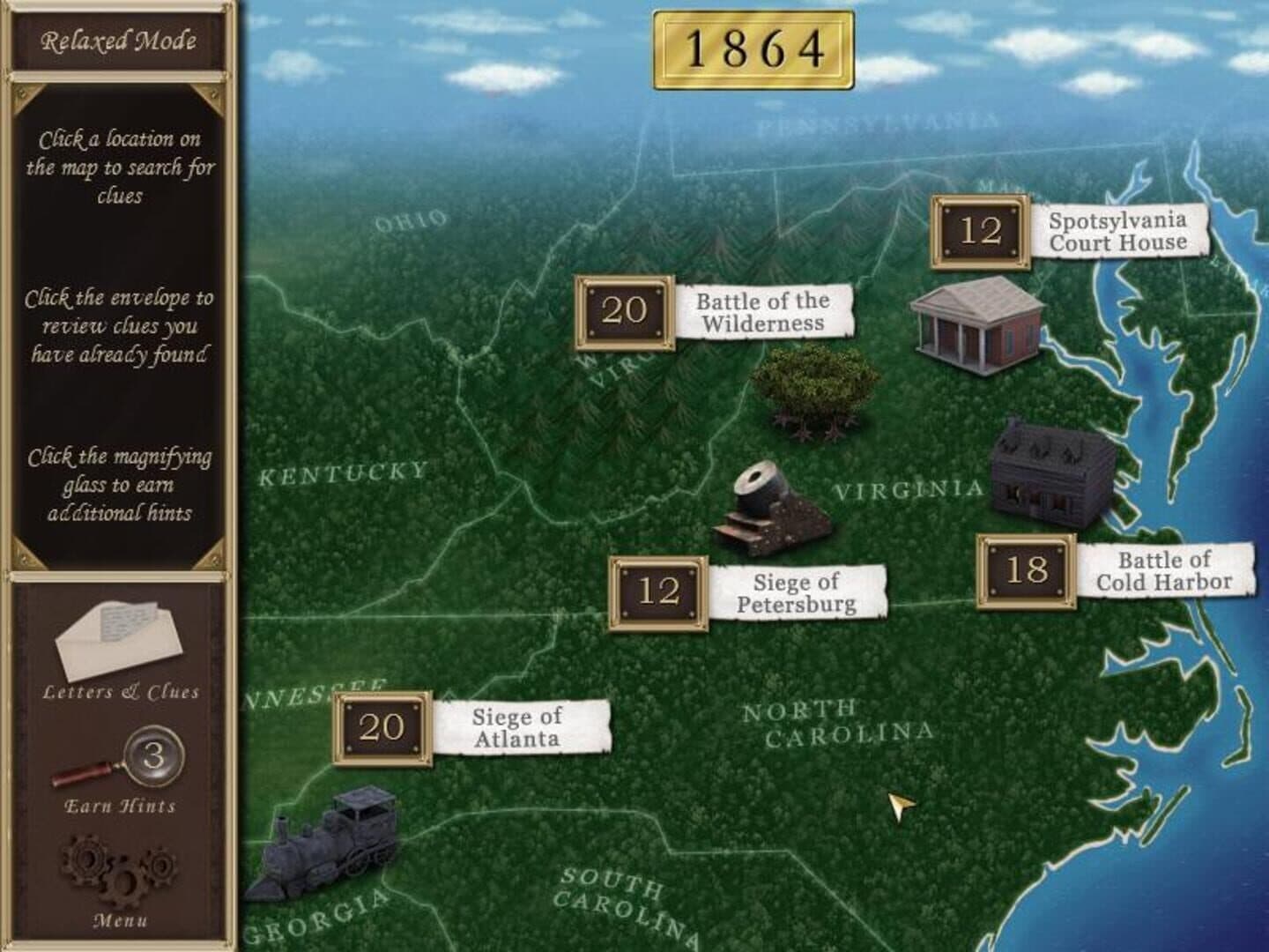 Hidden Mysteries: Civil War screenshot 2