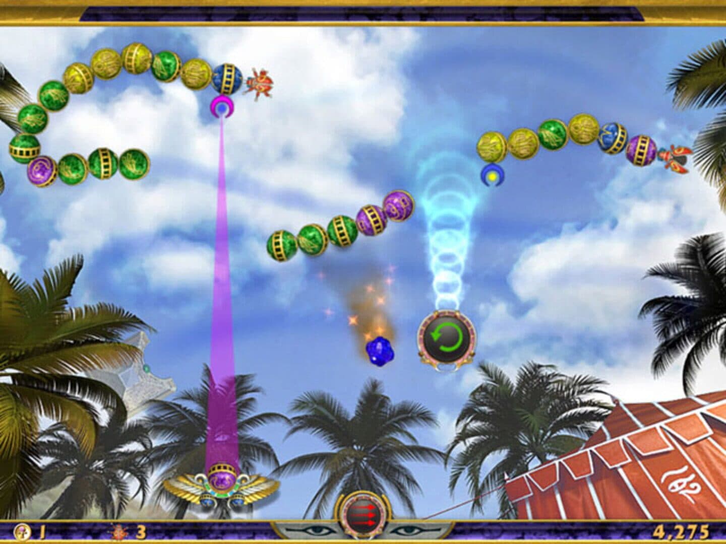Luxor: Quest for the Afterlife screenshot 2