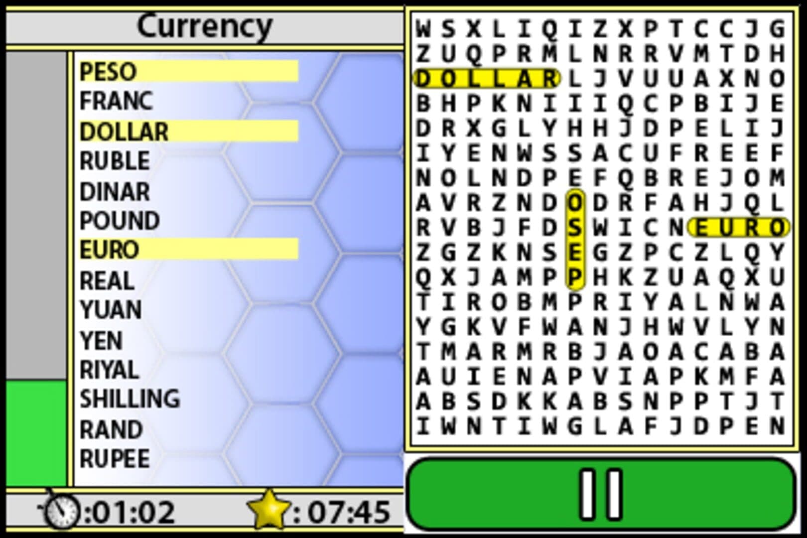 Word Searcher 3 screenshot 1