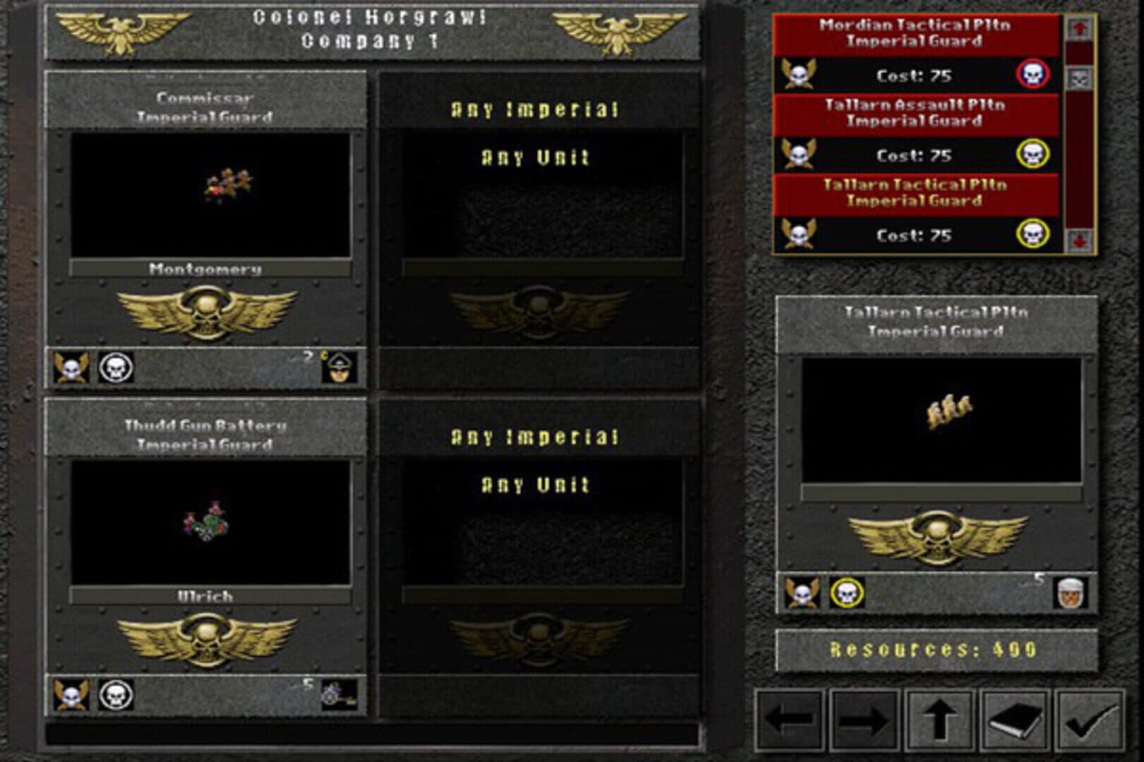 Final Liberation: Warhammer Epic 40,000 screenshot 4