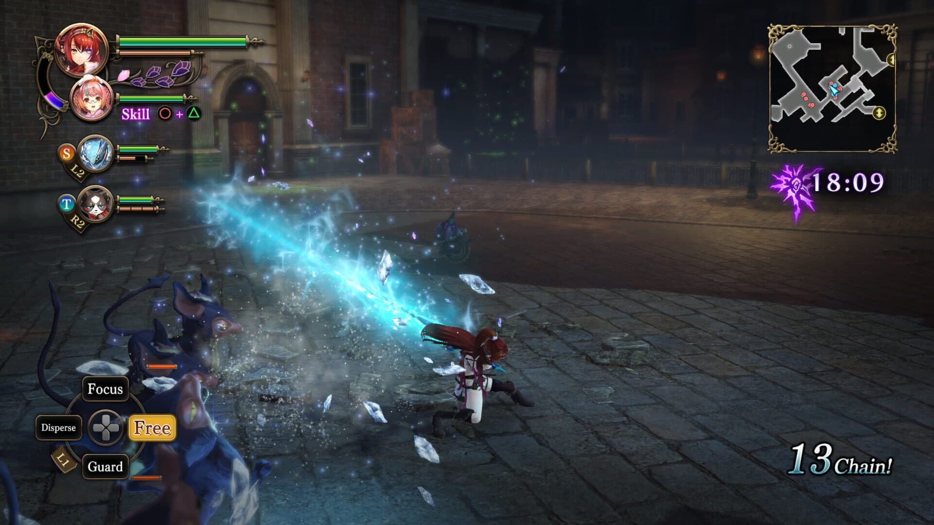 Nights of Azure 2: Bride of the New Moon screenshot 8