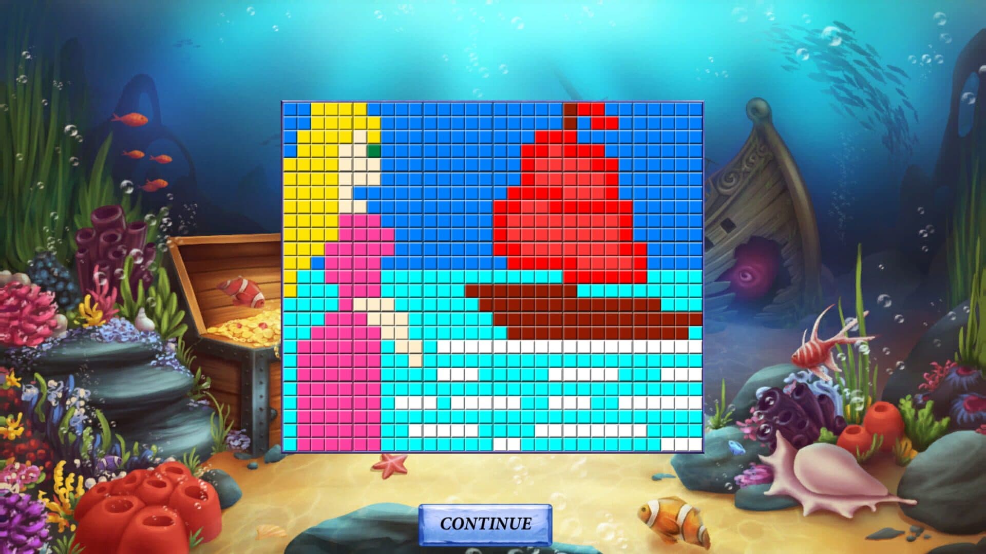 Picross Fairytale: Legend of the Mermaid screenshot 3