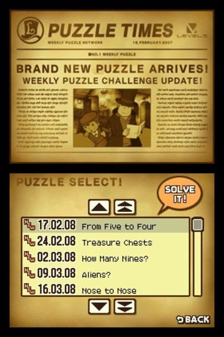 Professor Layton and the Curious Village screenshot 7
