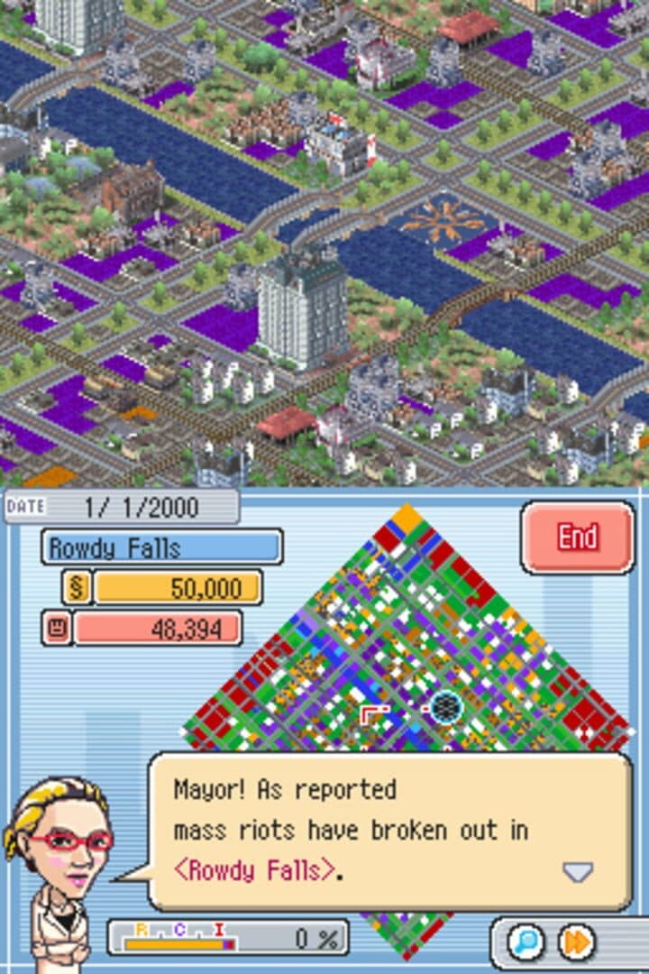 SimCity DS screenshot 6