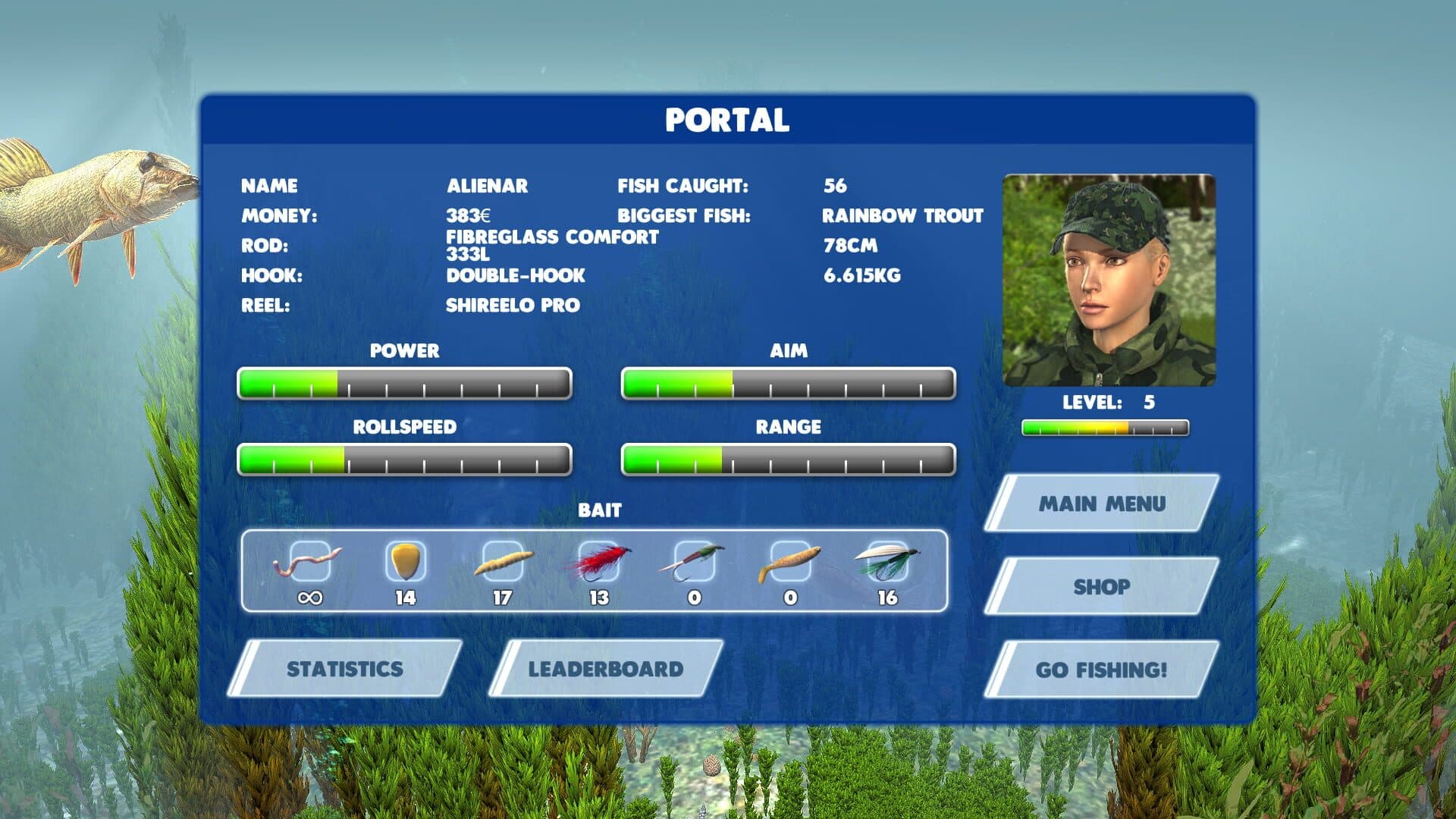 3D Arcade Fishing screenshot 2