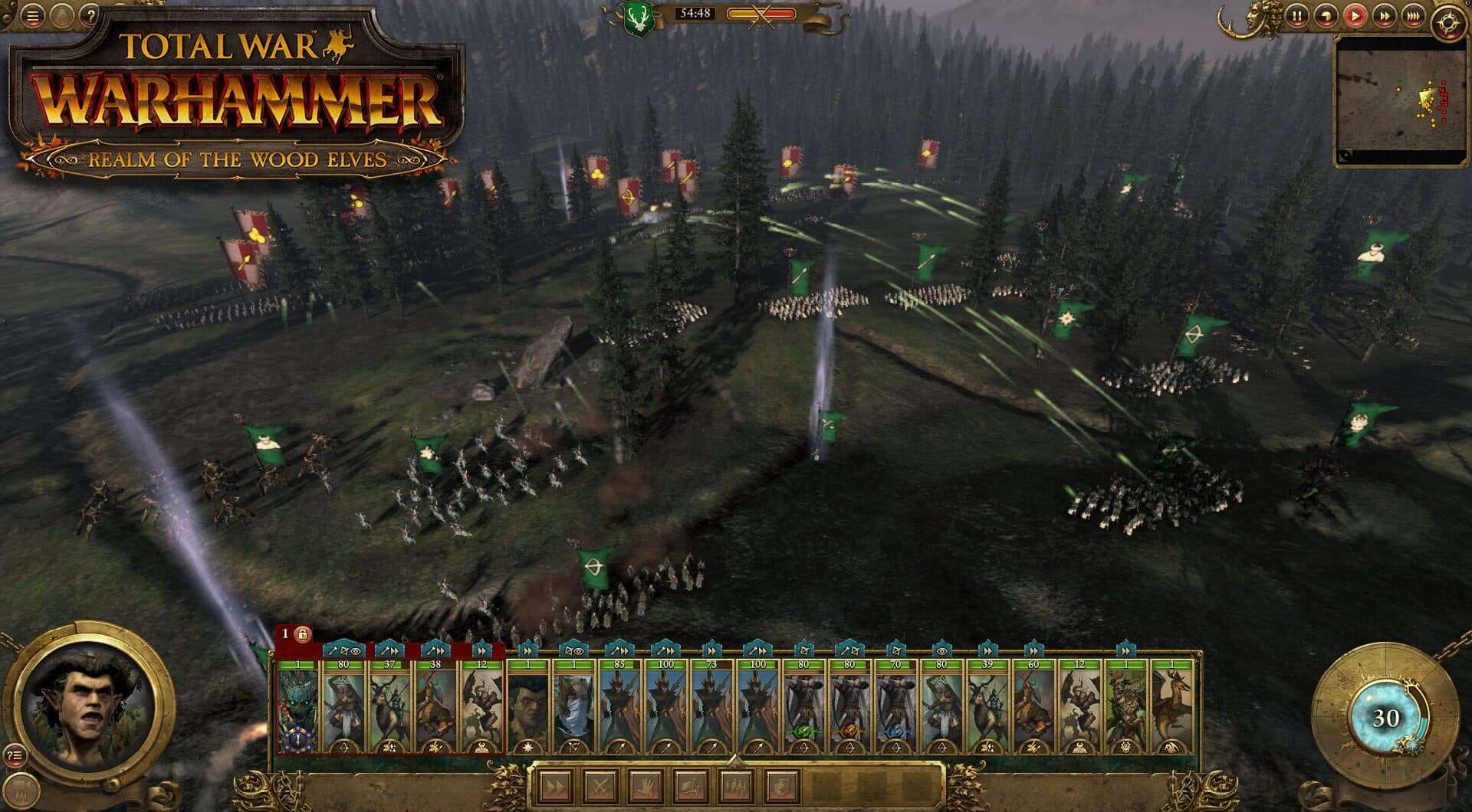 Total War: Warhammer - Realm of the Wood Elves screenshot 4