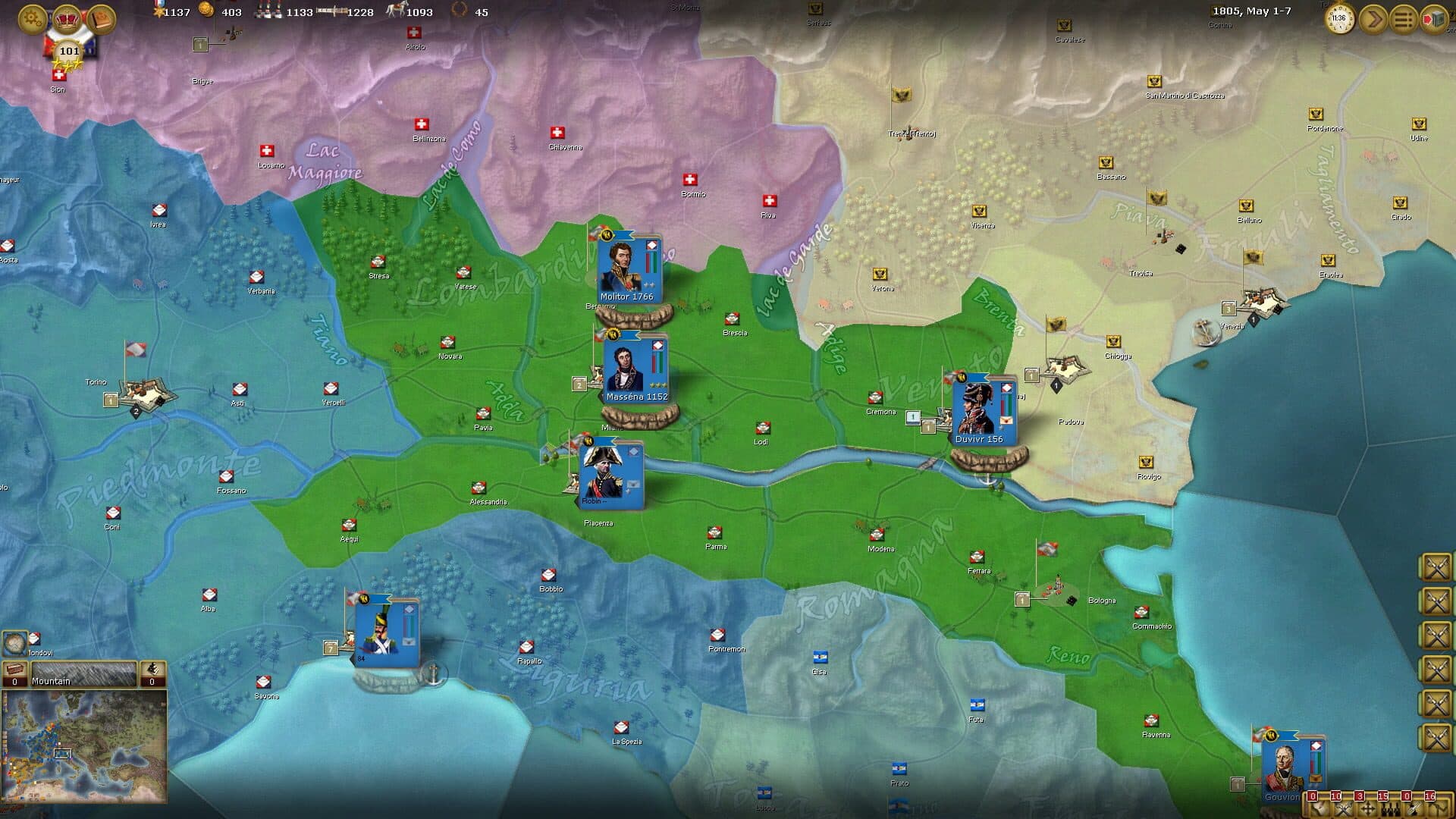 Wars of Napoleon screenshot 1