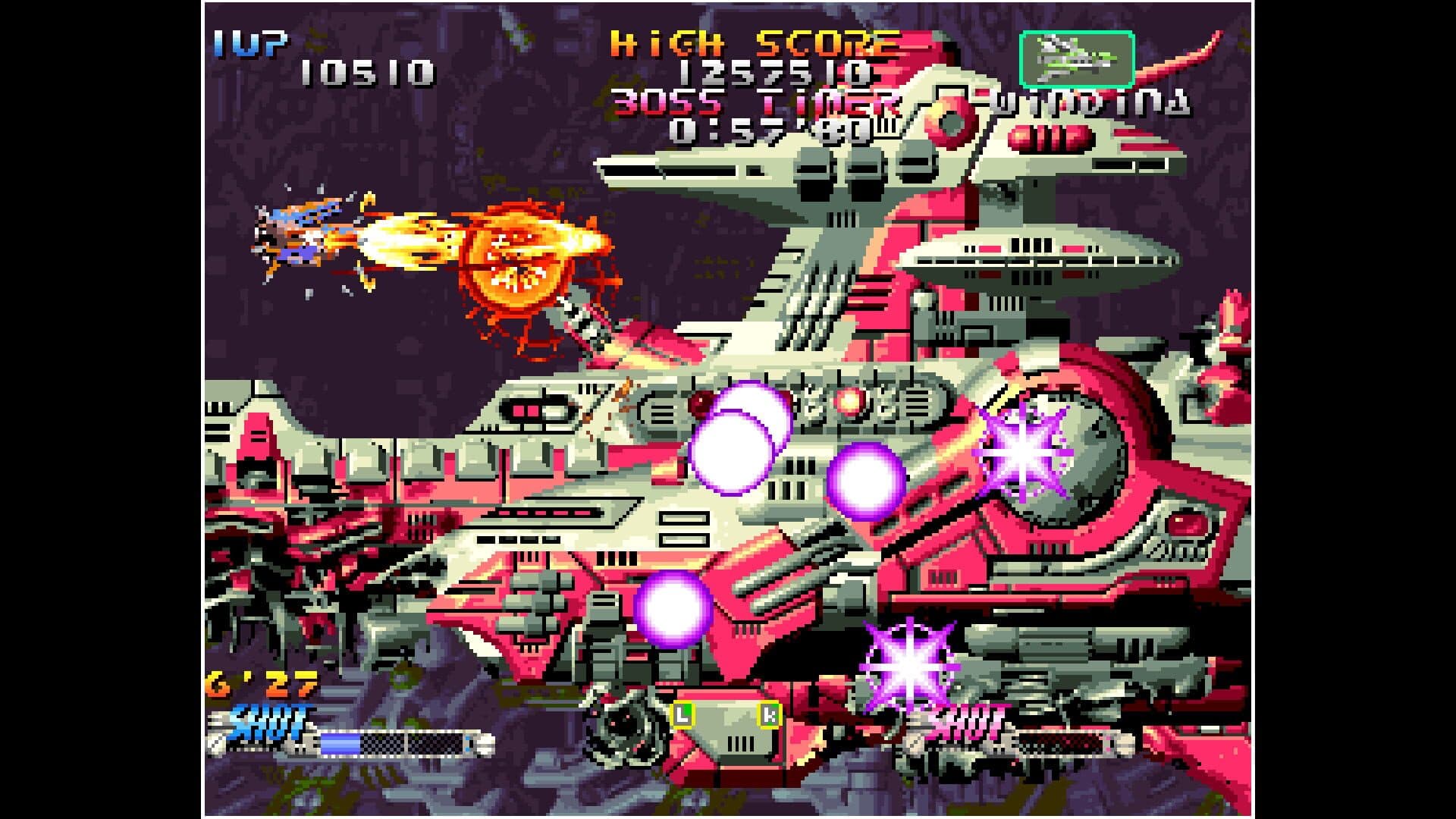 ACA Neo Geo: Blazing Star screenshot 3