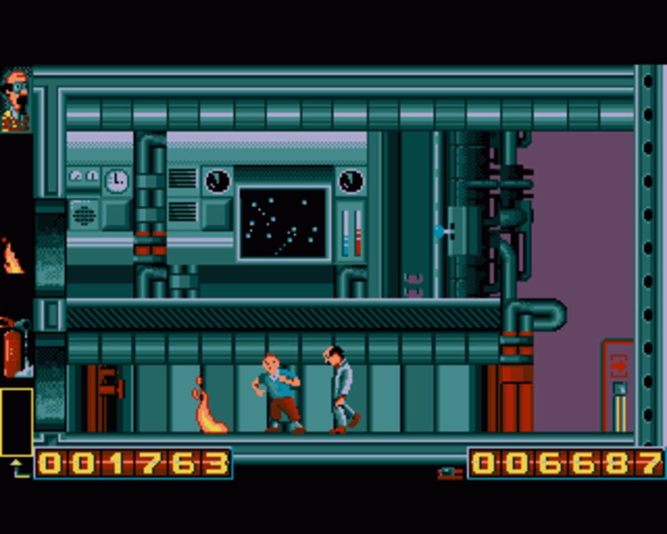 Tintin on the Moon screenshot 1