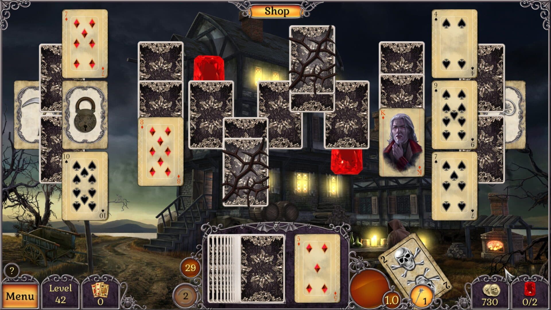 Jewel Match Twilight Solitaire screenshot 9