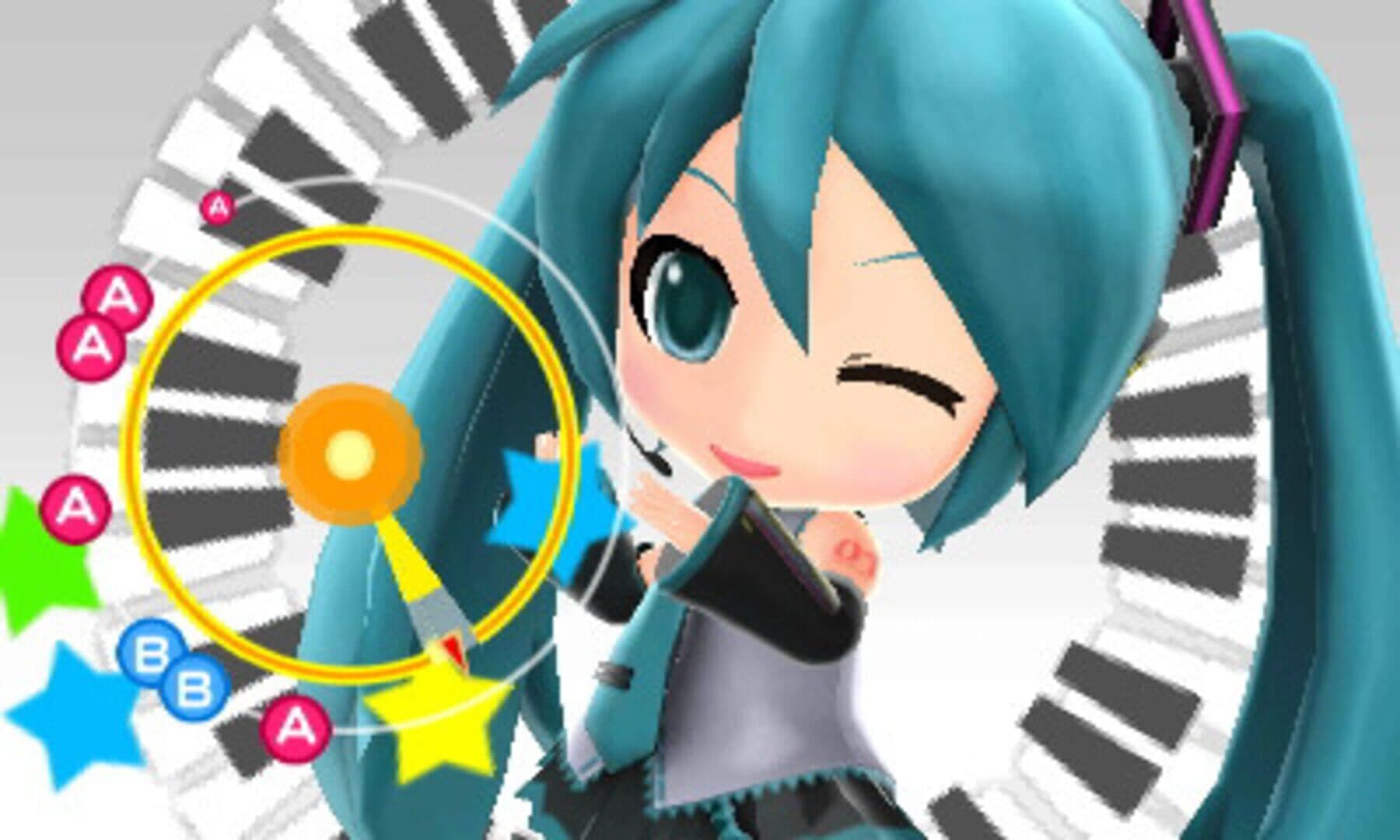 Hatsune Miku and Future Stars: Project Mirai screenshot 1