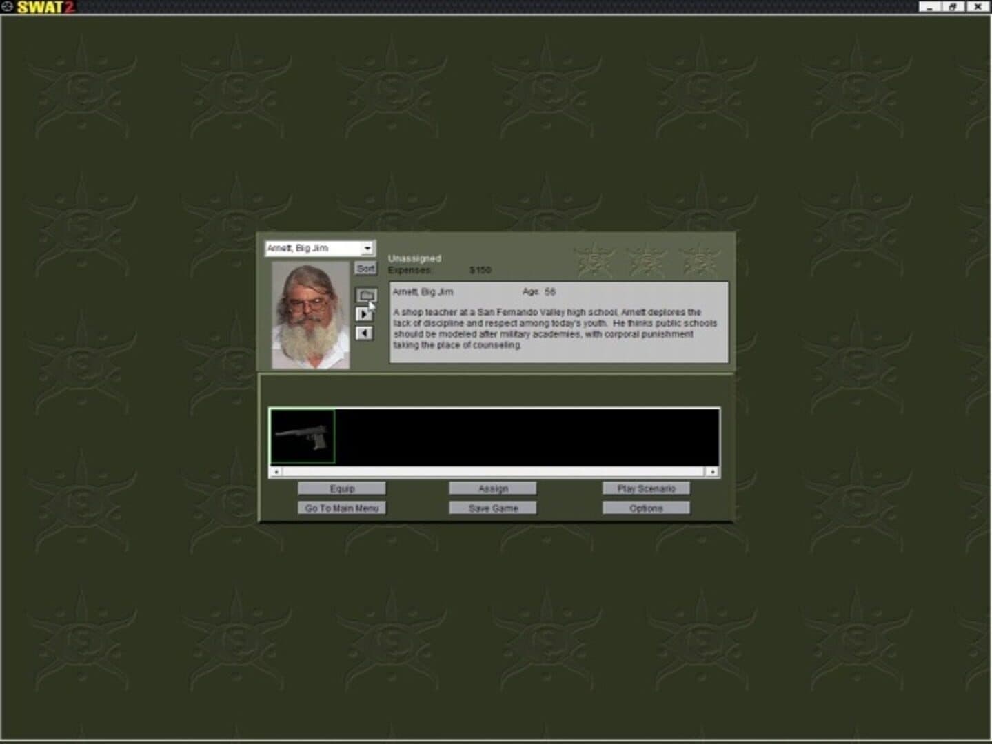 Police Quest: SWAT 2 screenshot 5