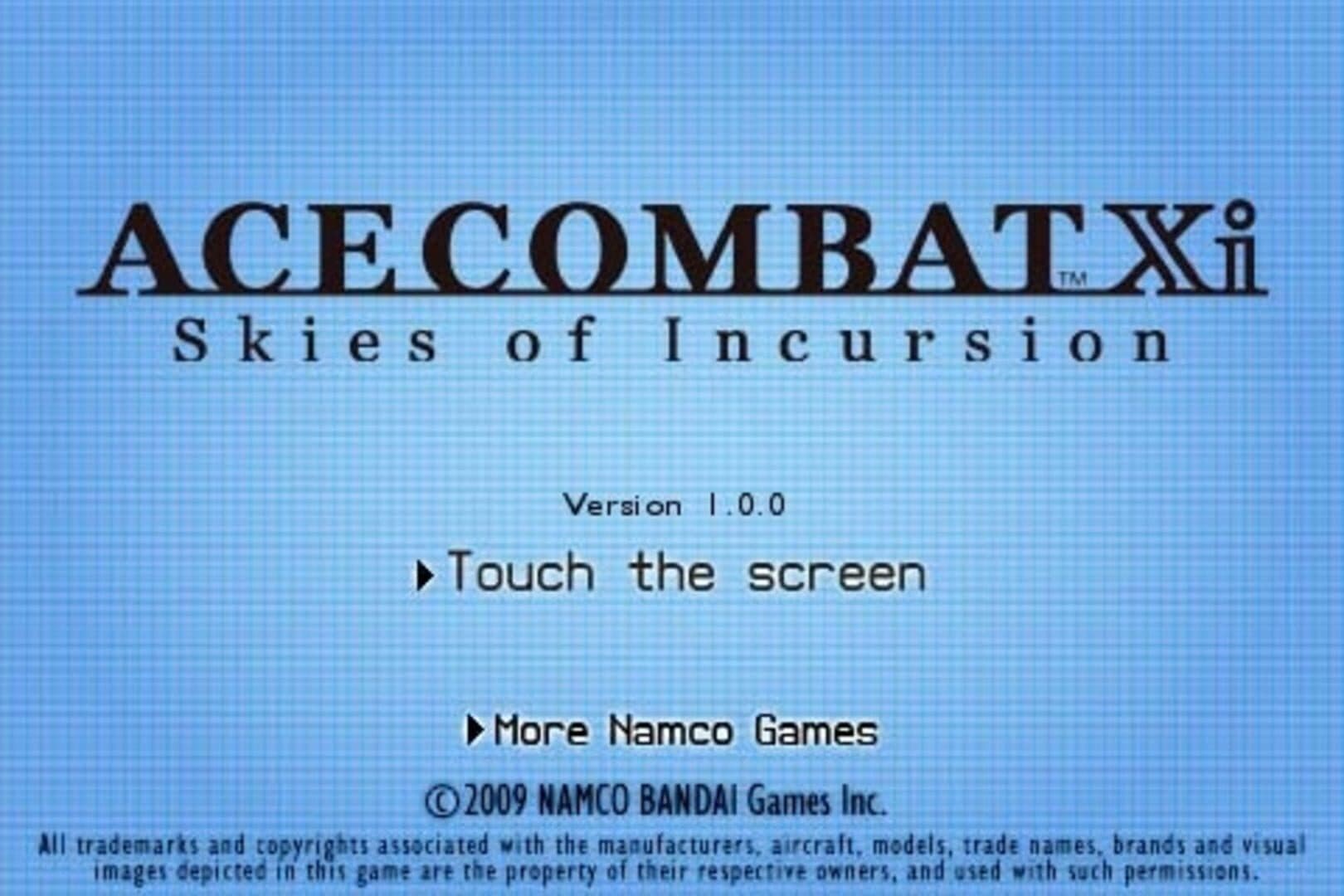 Ace Combat Xi: Skies of Incursion screenshot 3