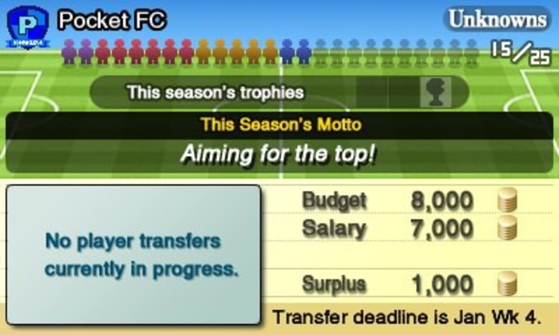 Nintendo Pocket Football Club screenshot 6