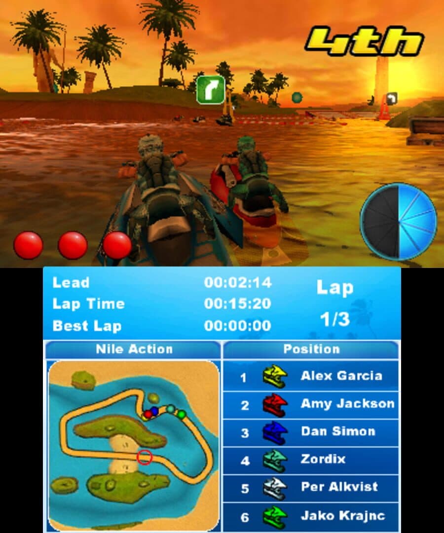 Aqua Moto Racing 3D screenshot 3