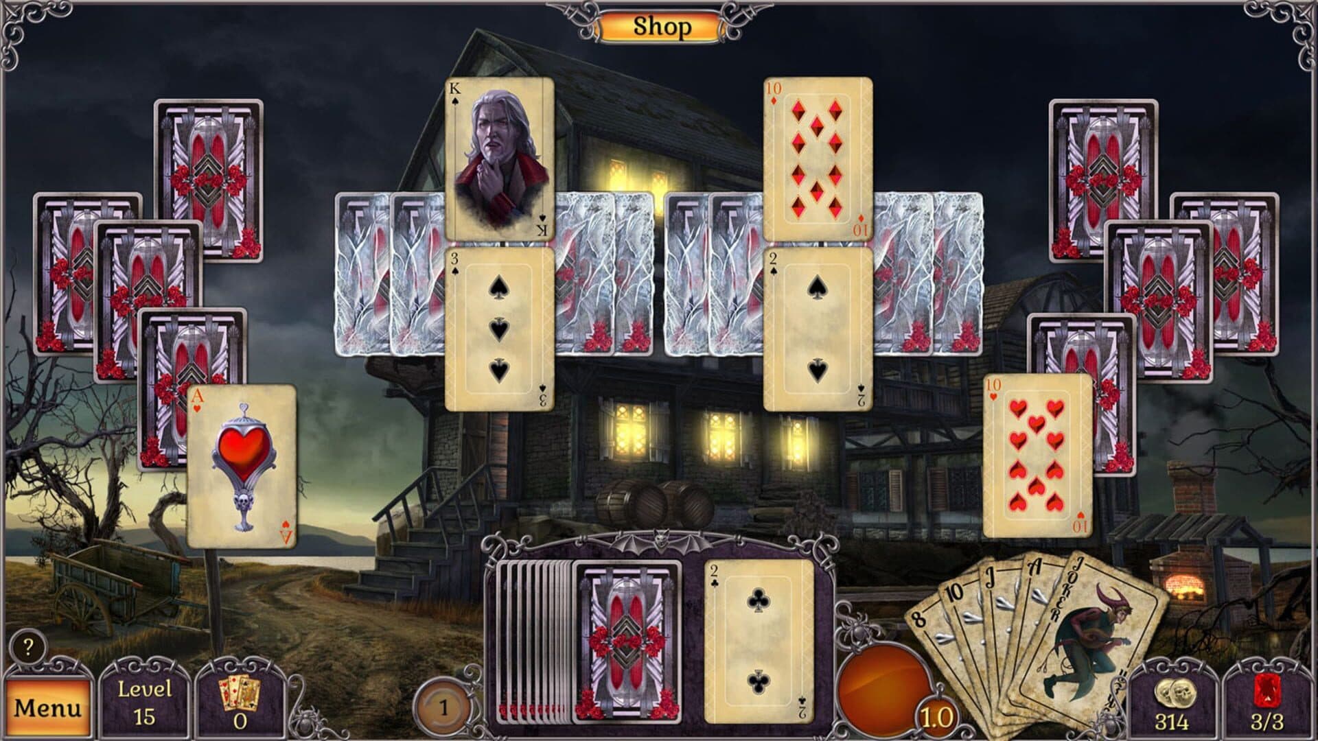 Jewel Match Twilight Solitaire screenshot 10