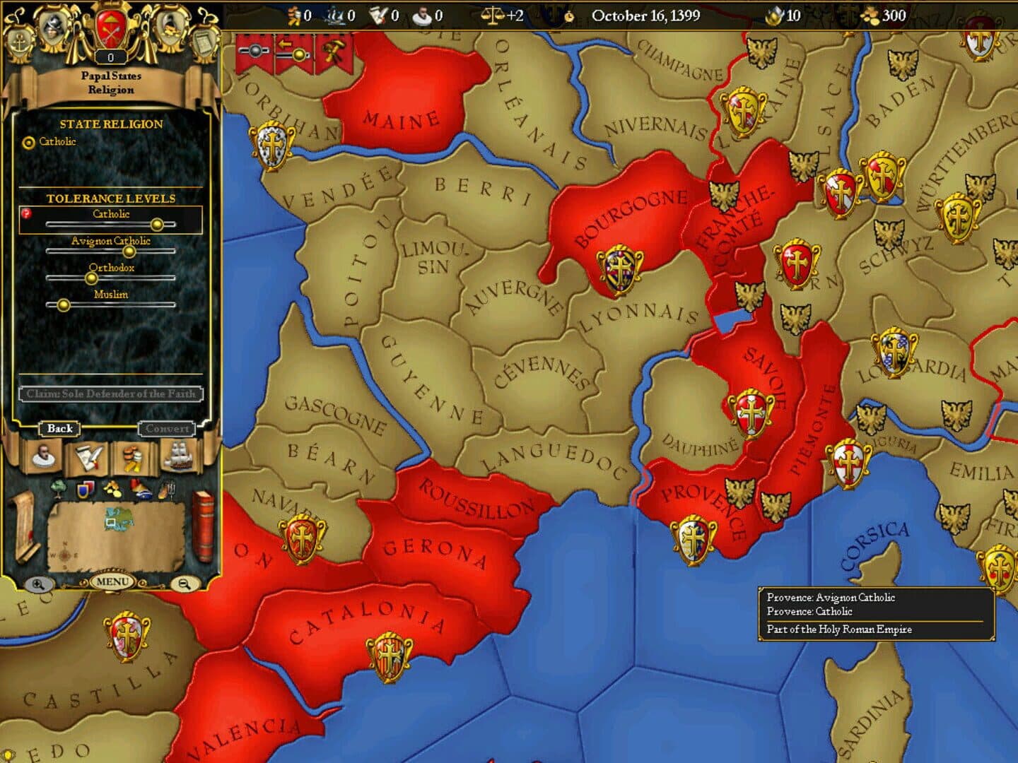 For The Glory: A Europa Universalis Game screenshot 3