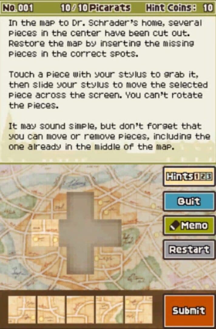Professor Layton and the Diabolical Box screenshot 2
