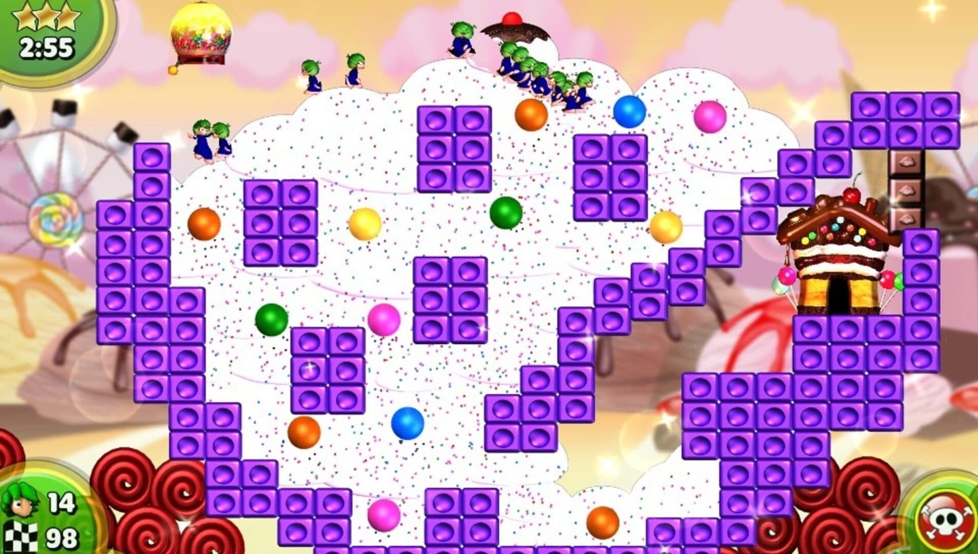 Lemmings Touch screenshot 3