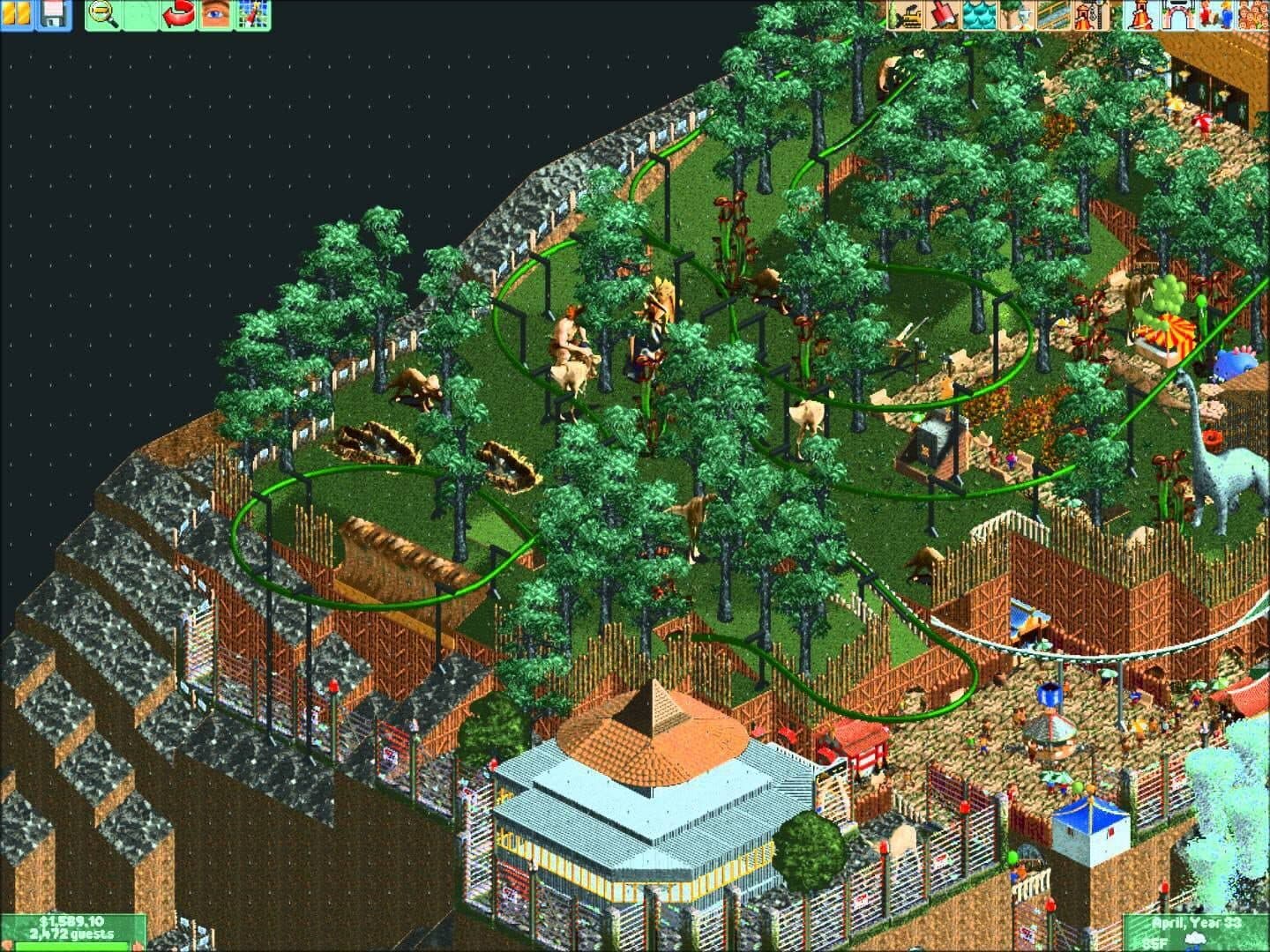 RollerCoaster Tycoon 2: Time Twister screenshot 2