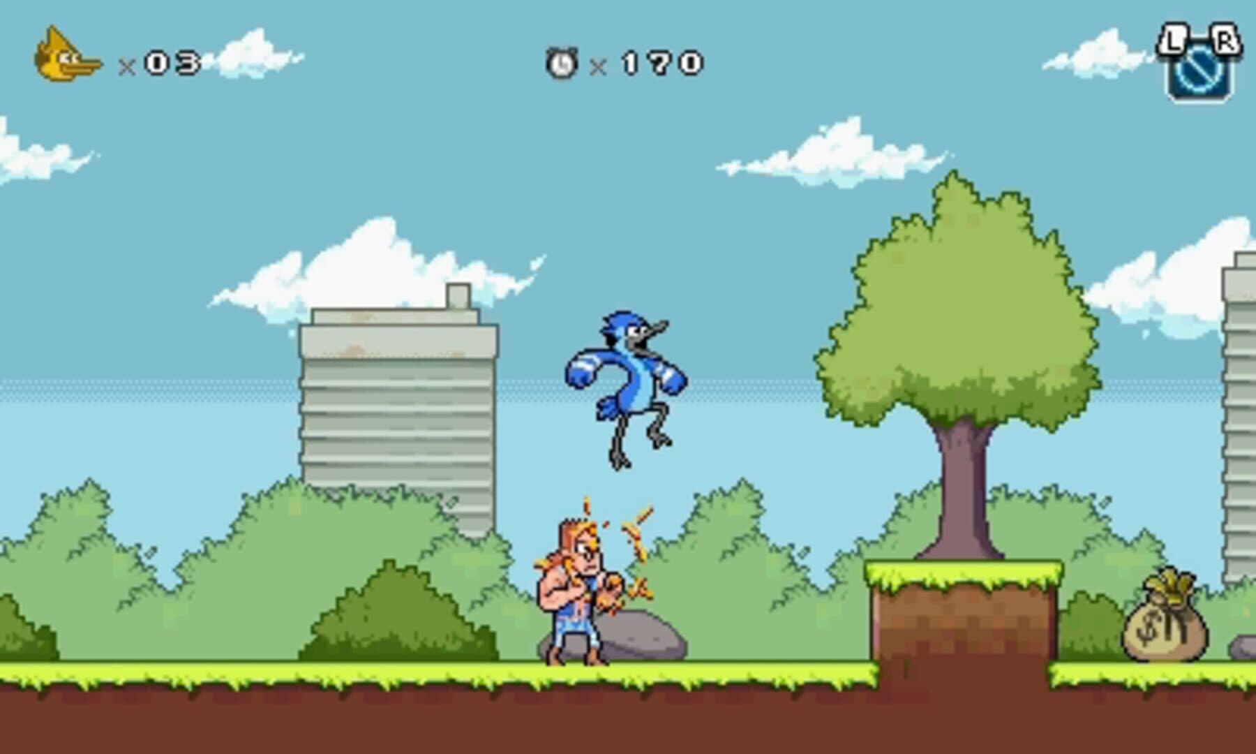 Regular Show: Mordecai and Rigby in 8-Bit Land screenshot 8