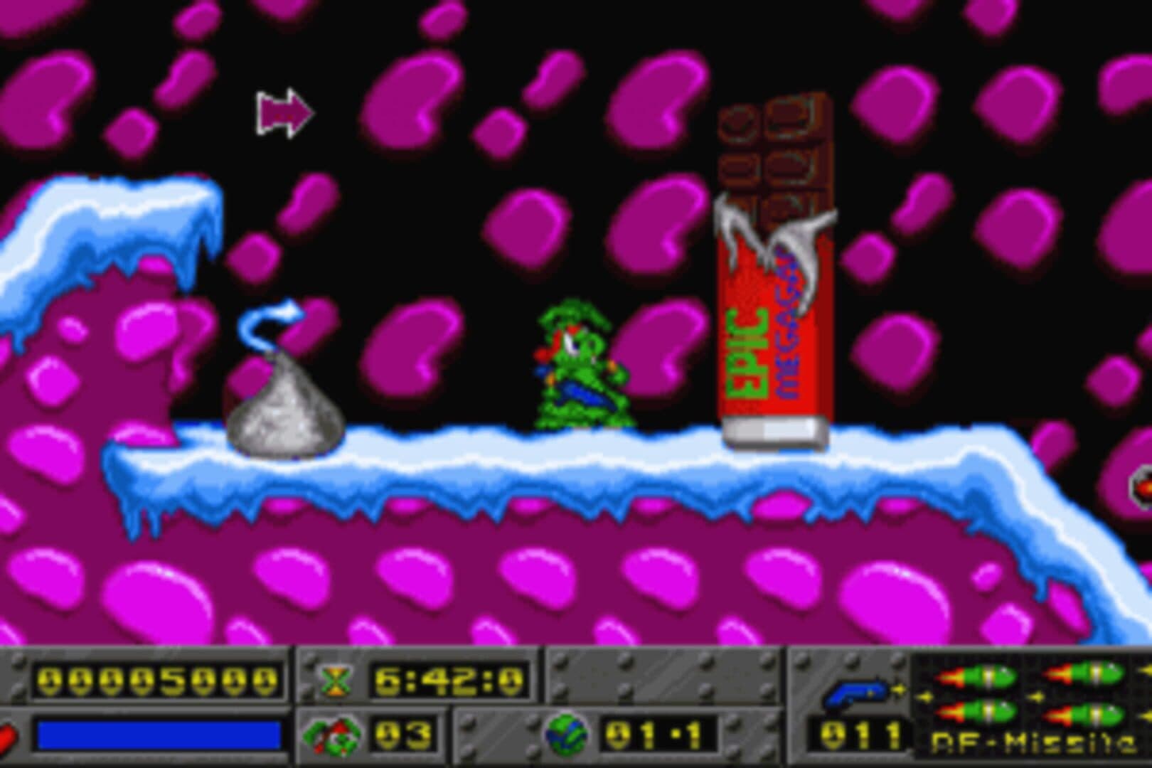Jazz Jackrabbit: Holiday Hare 1995 screenshot 5