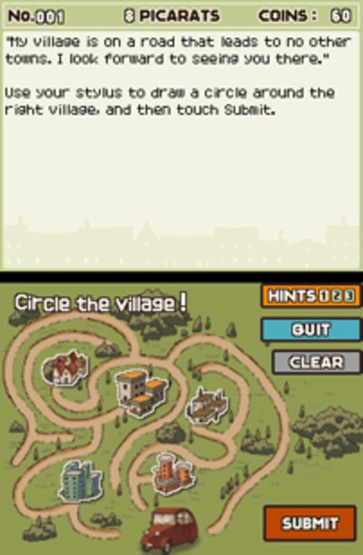 Professor Layton and the Curious Village screenshot 2