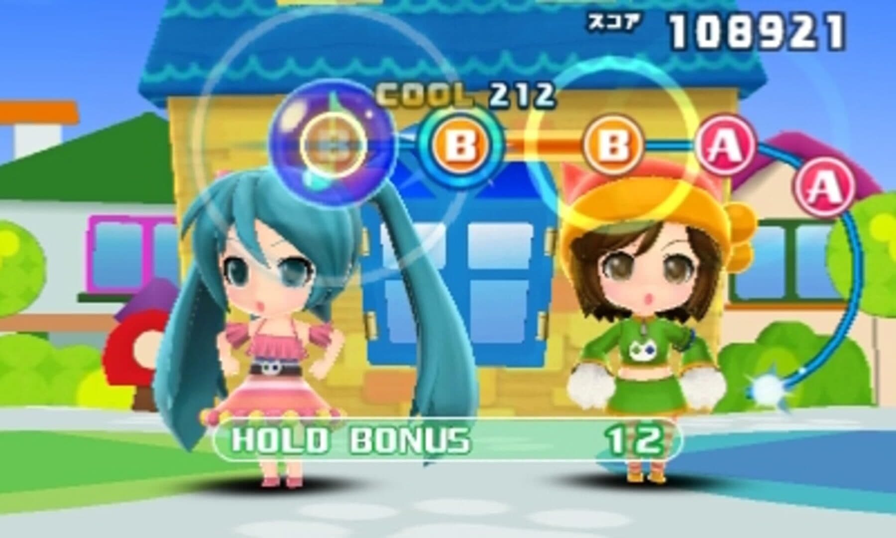 Hatsune Miku and Future Stars: Project Mirai screenshot 2