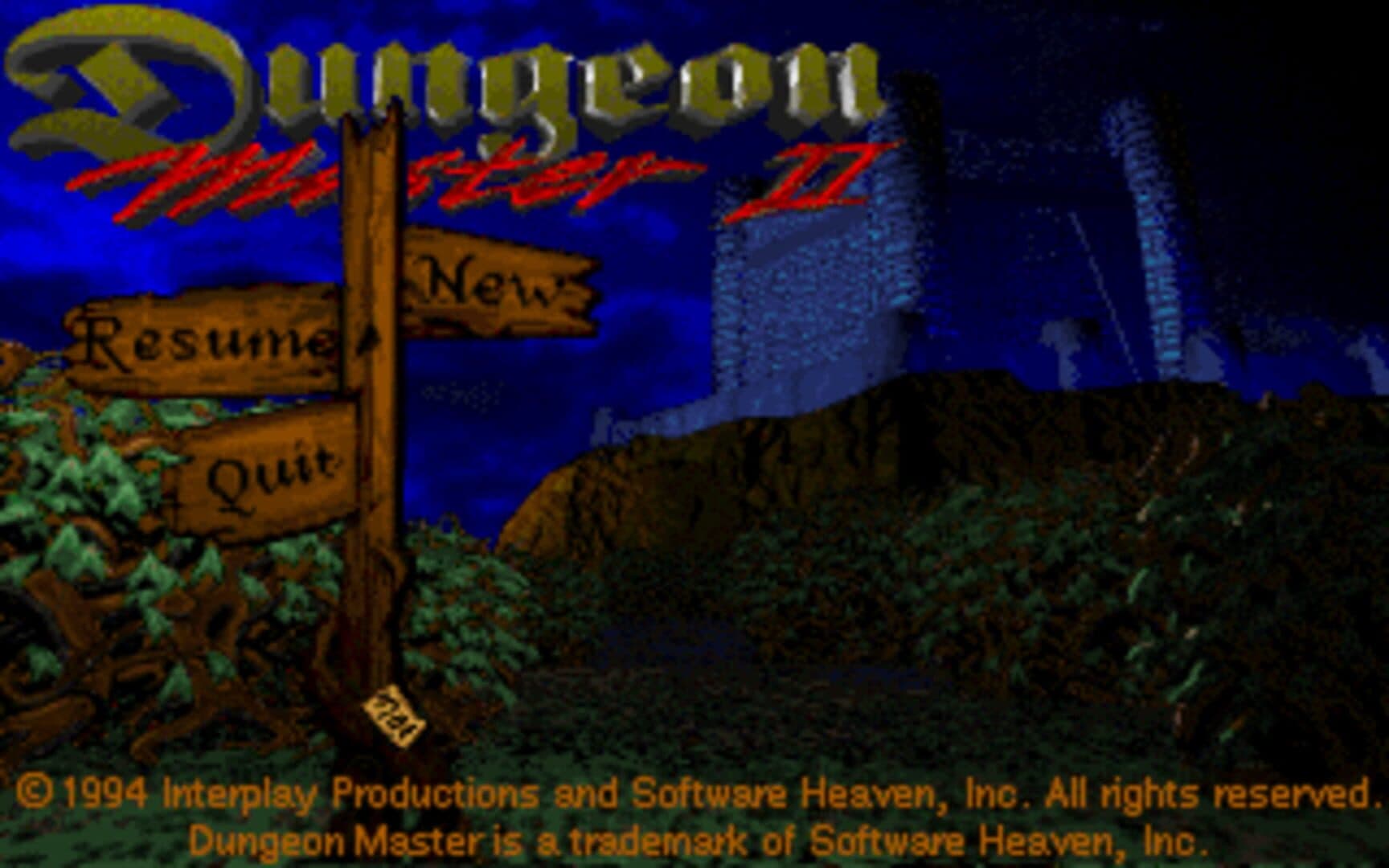 Dungeon Master II: The Legend of Skullkeep screenshot 1