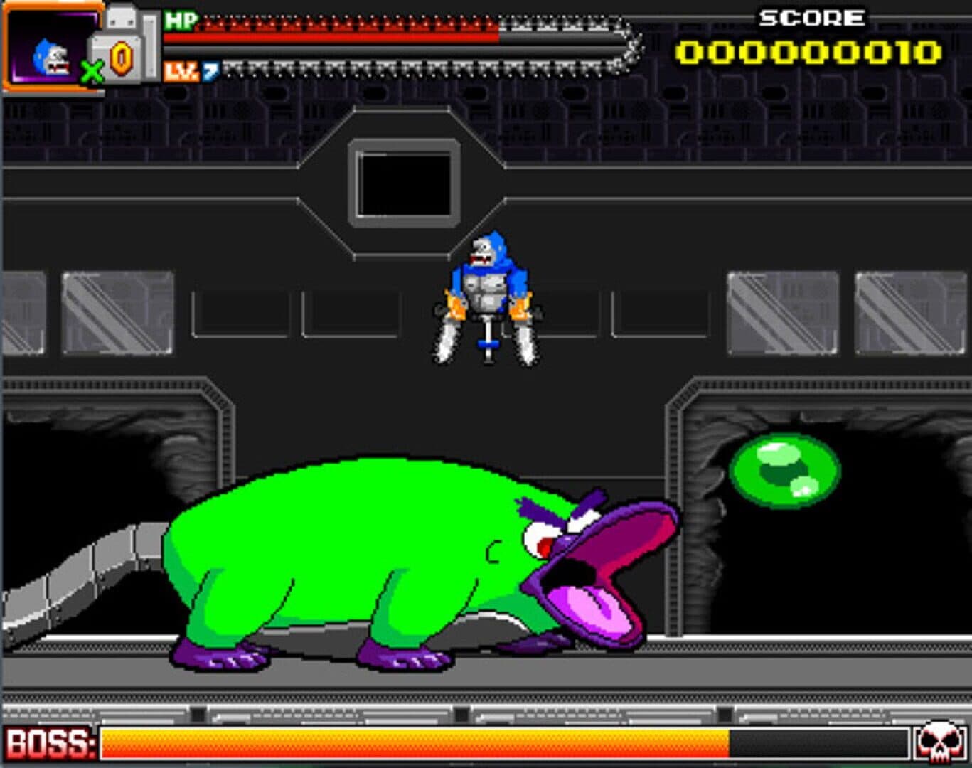 Bionic Chainsaw Pogo Gorilla screenshot 1