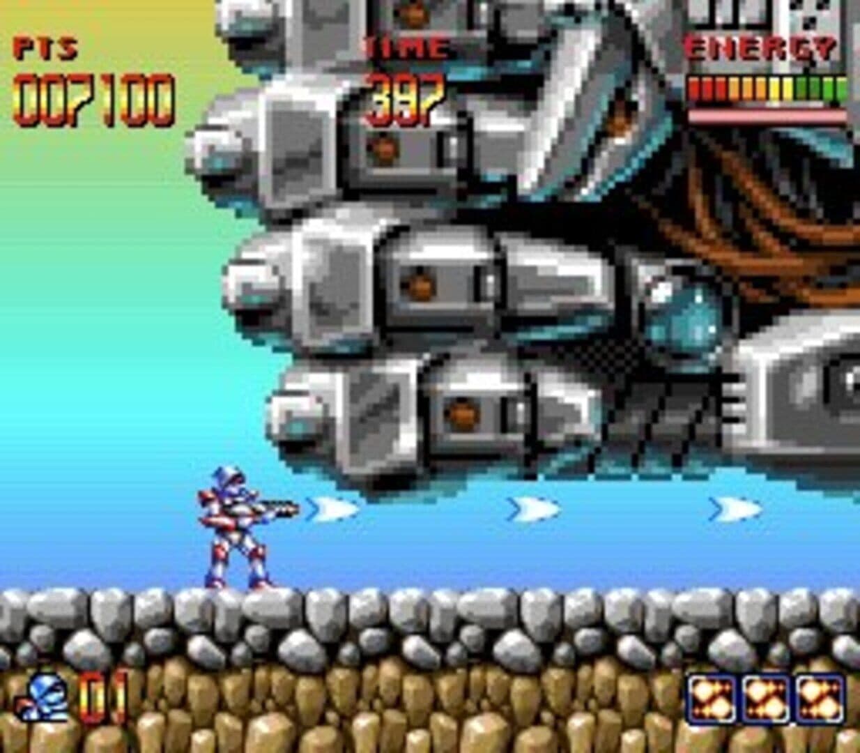 Super Turrican screenshot 1